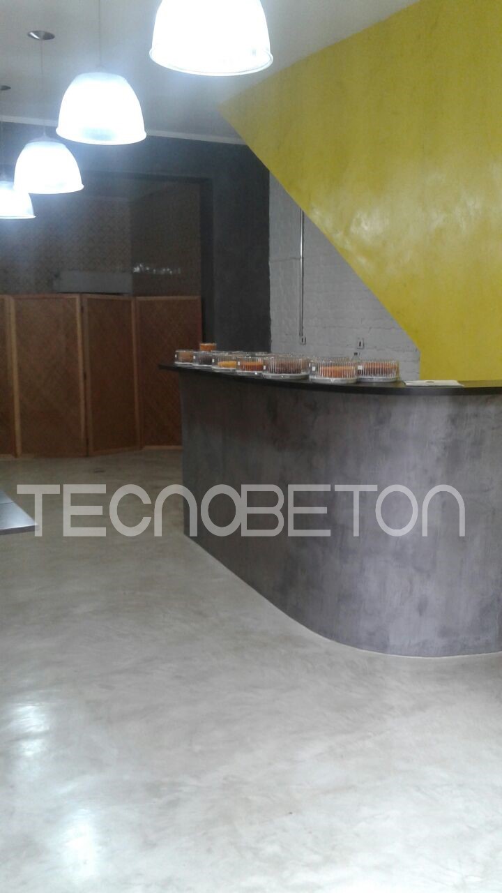 Microcimento colorido